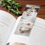Family Modern photo collage simple elegant Bookmarks<br><div class="desc">Family Modern photo collage simple elegant family gift bookmark</div>