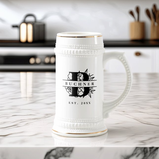 Family Monogram Beer Stein (Creator Uploaded)