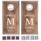 Family Monogram Light Wood Styled
