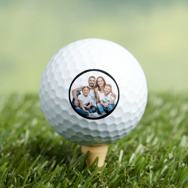  Family Mother Father Photo Personalize Golf Balls (Insitu Tee)