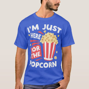 Family Movie Watching Night Popcorn Lovers  T-Shirt