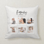 family multi photo photograph throw pillow<br><div class="desc">Family multi photo photograph cushion.</div>