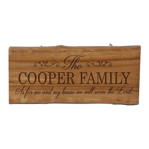 Family Name  Bible Verse Wooden Step Stool