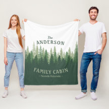 Family Name Cabin Location Pine Tree Forest
