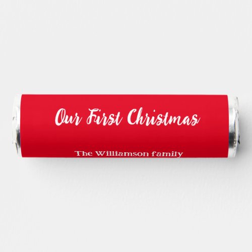 family name christmas holiday thanksgiving year ad breath savers mints