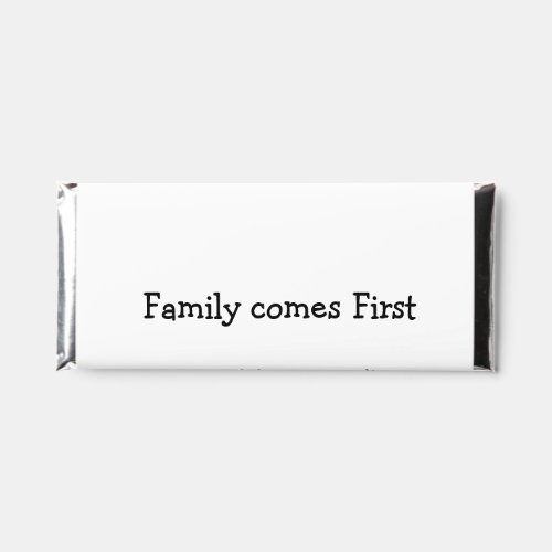 family name christmas holiday thanksgiving year ad hershey bar favors