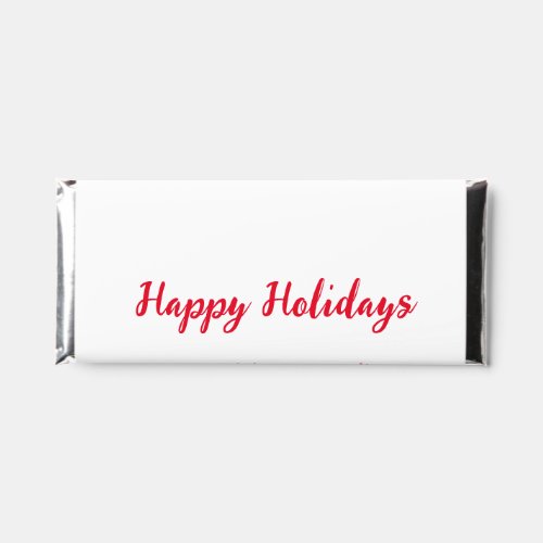 family name christmas holiday thanksgiving year ad hershey bar favors