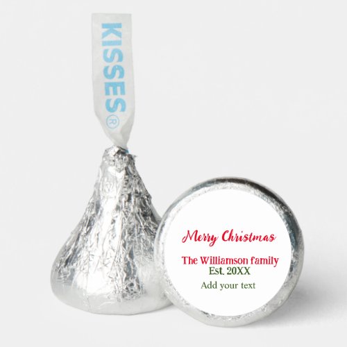 family name christmas holiday thanksgiving year ad hersheys kisses