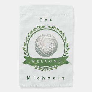 Family Name Golf Garden Flag