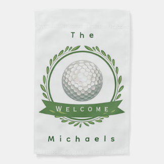 Family Name Golf Garden Flag