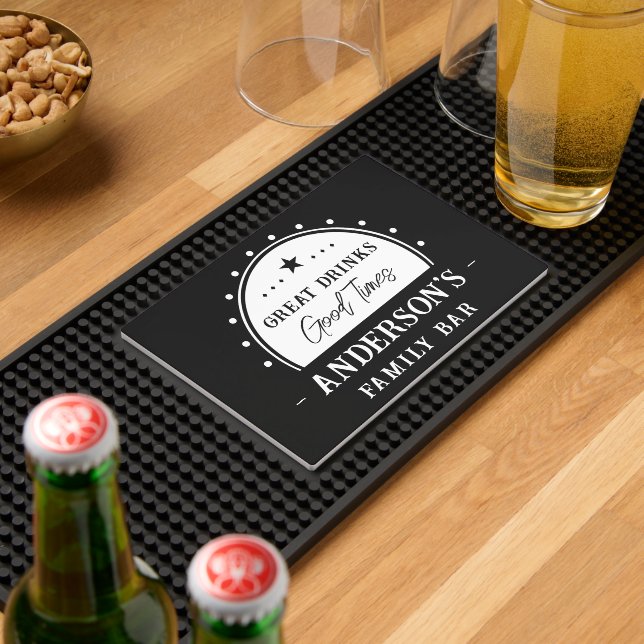Family Name Home Bar Mat (Insitu (Bar 2))