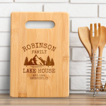 Family Name Lake House Trees Mountain Lake