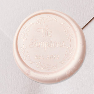 Family Name Monogram Wax Seal Stamp