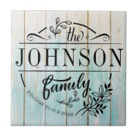 Family Name Monogrammed Family Reunion
