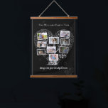 Family Name Photo Collage | Family Tree Heart Hanging Tapestry<br><div class="desc">The Family Tree Tapestry displays photos of your family members on a beautiful heart tree, with family name and lovely quote. Display your family or multiple generations of photos, add as many photos as needed. Add your custom wording to this design by using the "Edit this design template" boxes on...</div>