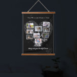 Family Name Photo Collage | Family Tree Heart Hanging Tapestry<br><div class="desc">The Family Tree Tapestry displays photos of your family members on a beautiful heart tree, with family name and lovely quote. Display your family or multiple generations of photos, add as many photos as needed. Add your custom wording to this design by using the "Edit this design template" boxes on...</div>