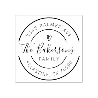 Custom Rubber Stamps Self Inking Stamps Zazzle