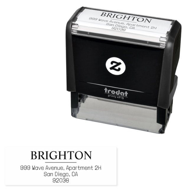 Family Name Return Address Self Inking Stamp (Creator Uploaded)