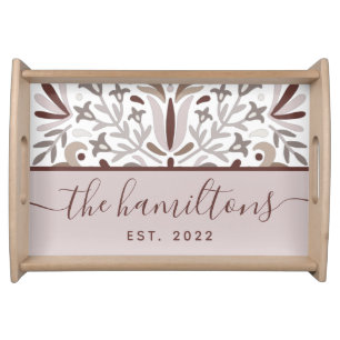 Family Name Serving Tray