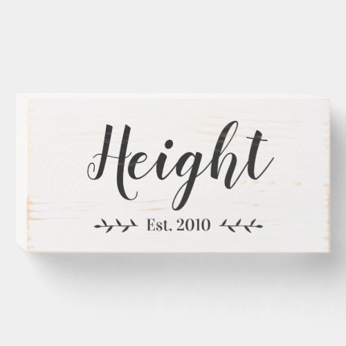 Family Name Sign Farmhouse Personalized Last Name Wooden Box Sign