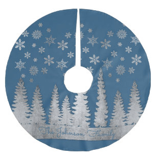 Winter Wonderland Christmas Tree Skirts Zazzle