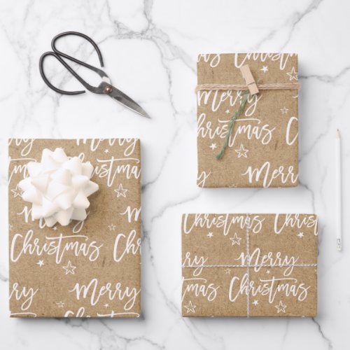 Family name simple christmas holiday Craft Wrappin Wrapping Paper Sheets