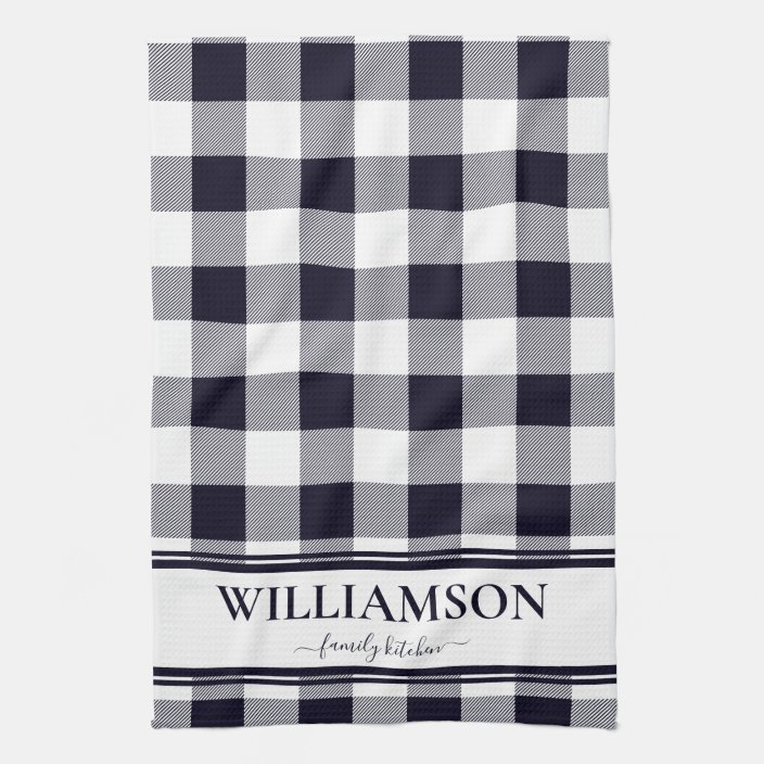 navy blue kitchen towels