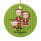 Family of 3 Christmas Ornament