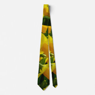 Family Of Daffodils Neck Tie