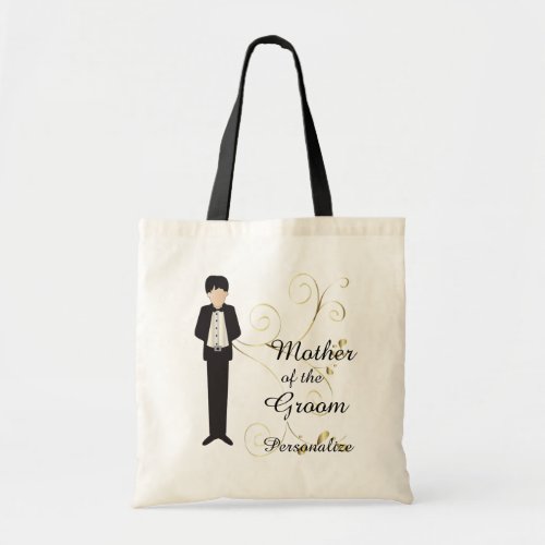Family of the Groom Wedding Party Tote Bag