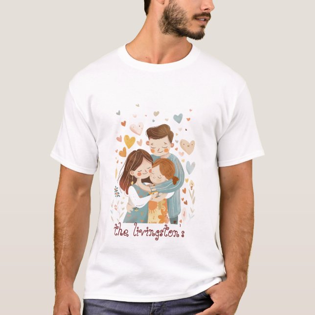 Family of Three T-Shirt (Front)