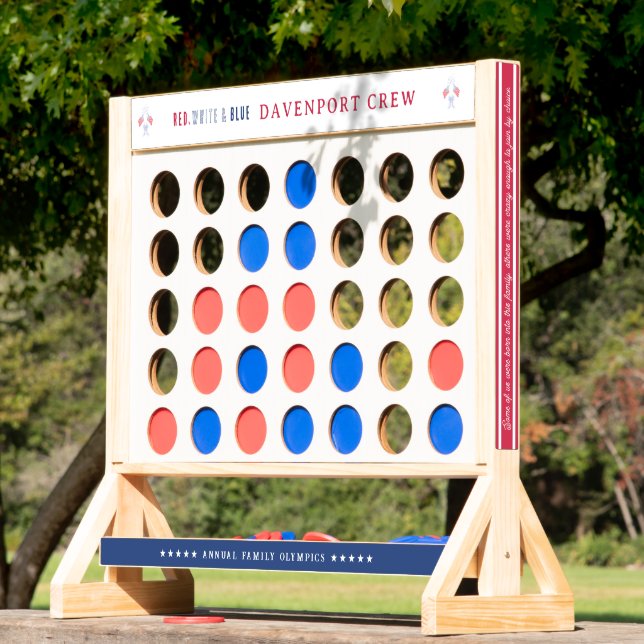 Family Olympics | Family Reunion Game Fast Four (Lawn)