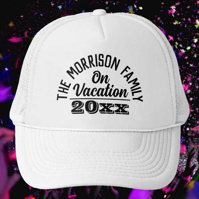 Family on Vacation Trucker Hat (Creator Uploaded)