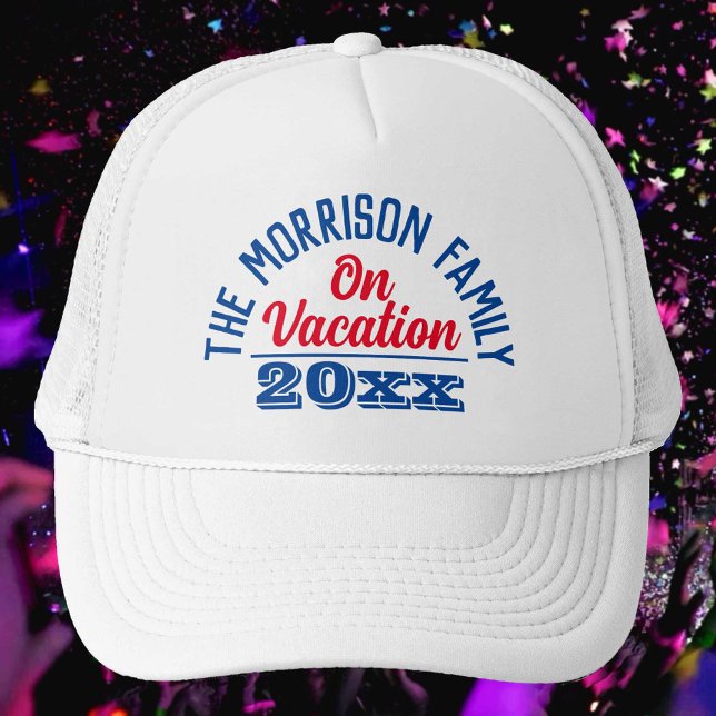 Family on Vacation Trucker Hat (Creator Uploaded)