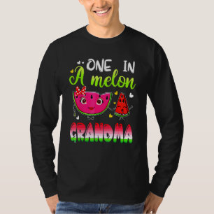 Family One In A Melon GRANDMA Birthday Party Match T-Shirt