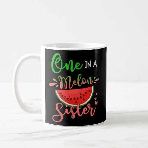Family One In A Melon Sister Birthday Party Matchi Coffee Mug