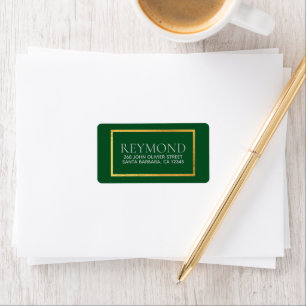 Family or business name   surname green label