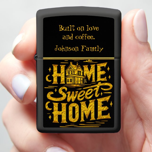 Family: our greatest adventure. zippo lighter (In Hand)