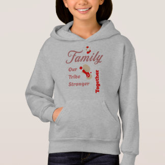 Family: Our Tribe, Stronger Together Kids T-shirts