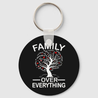 Family Over Everything Matching Family Reunion Par Keychain