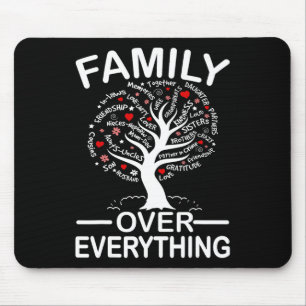 Family Over Everything Matching Family Reunion Par Mouse Pad
