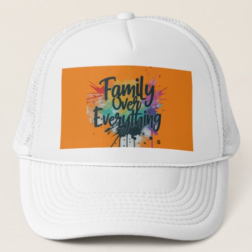 Family Over Everything Trucker Hat