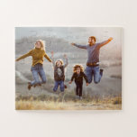 Family Oversized 11" x 14" Jigsaw Puzzle<br><div class="desc">Hmm, that doesn't go there... Maybe? No... Aha! There we go! This fun family puzzle with oversized pieces fits right here, in your family game night plans! Add your favorite family photo, and this great puzzle becomes not only a fun game, but a sweet reminder of loved ones, once you...</div>