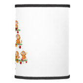 Family Pajama Sets Christmas Matching Monkey Xmas  Lamp Shade (Right)