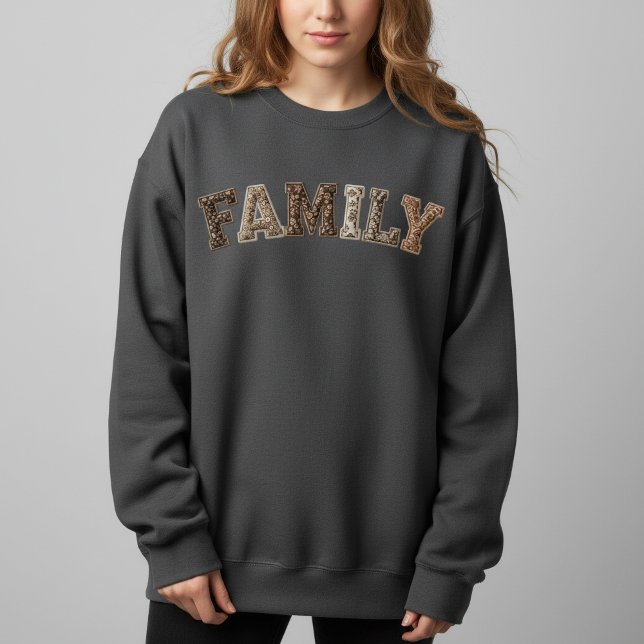 Family Patchwork Sweatshirt (Creator Uploaded)