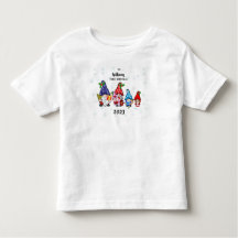 Family Personalized Toddler Family Gnome girl baby