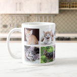 Family Pet Photo Collage Coffee Mug at Zazzle