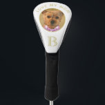 Family Pet Photo Custom Monogram Mom Golf Head Cover<br><div class="desc">There should be no question for those of us who have played for years -- golf is definitely more than just a game -- so it's especially appropriate to have a photo and a message that resonates. You can leave this message or write your own -- and then personalize with...</div>