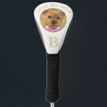 Family Pet Photo Custom Monogram Mom Golf Head Cover<br><div class="desc">There should be no question for those of us who have played for years -- golf is definitely more than just a game -- so it's especially appropriate to have a photo and a message that resonates. You can leave this message or write your own -- and then personalize with...</div>