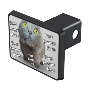 Family Pet Photo Fab Cool Amazing Trailer Hitch Cover by Zazzimsical at Zazzle